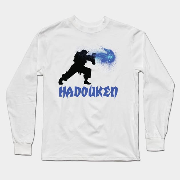 Hadouken Long Sleeve T-Shirt by AzMcAarow